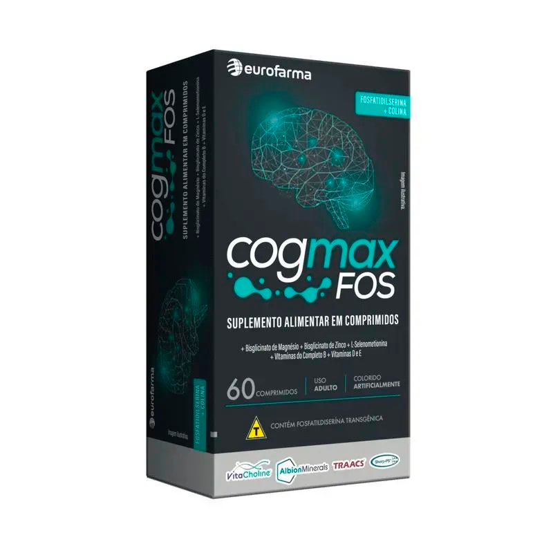 Suplemento Alimentar Cogmax FOS 60 cápsulas